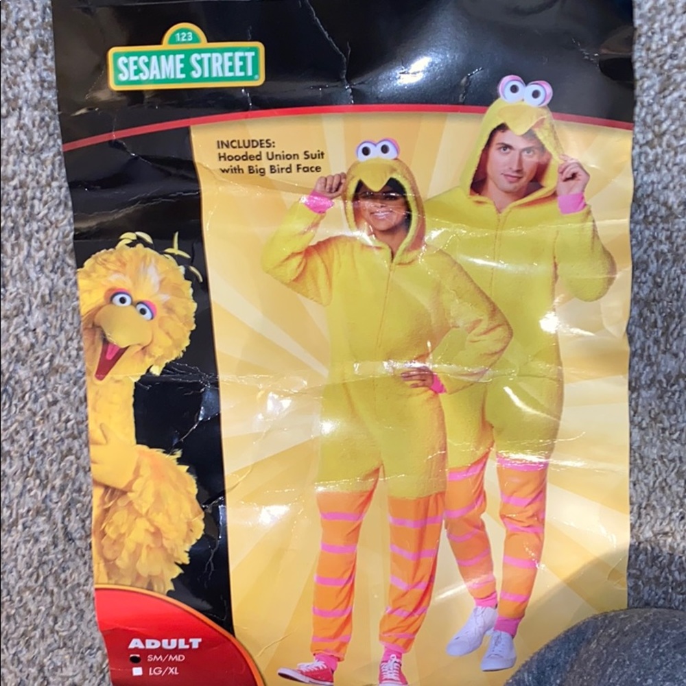 Big bird Adult costume